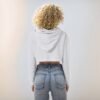 Habibi Women's Crop Top Hoodie