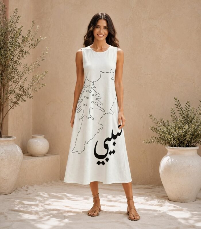 251387-712ff062-b309-471e-af7b-333bb05ec418.jpg Habibi Women's Sleeveless Dress With Pocket|125GSM Slub Cotton