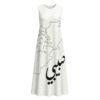 Habibi Women's Sleeveless Dress With Pocket|125GSM Slub Cotton