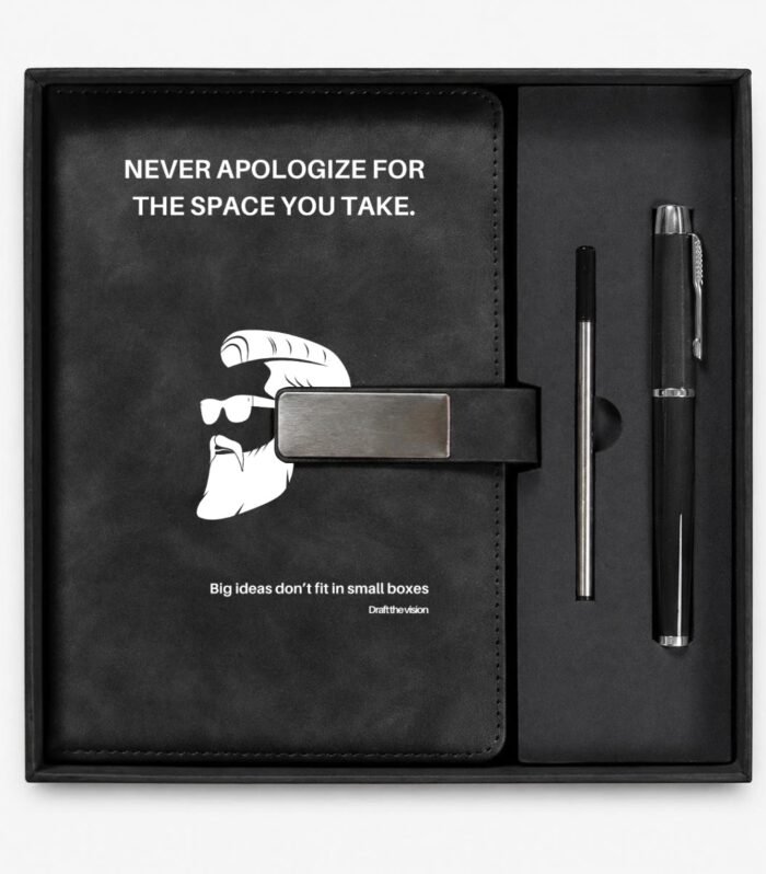 Notebook Gift Set with Metal Pen